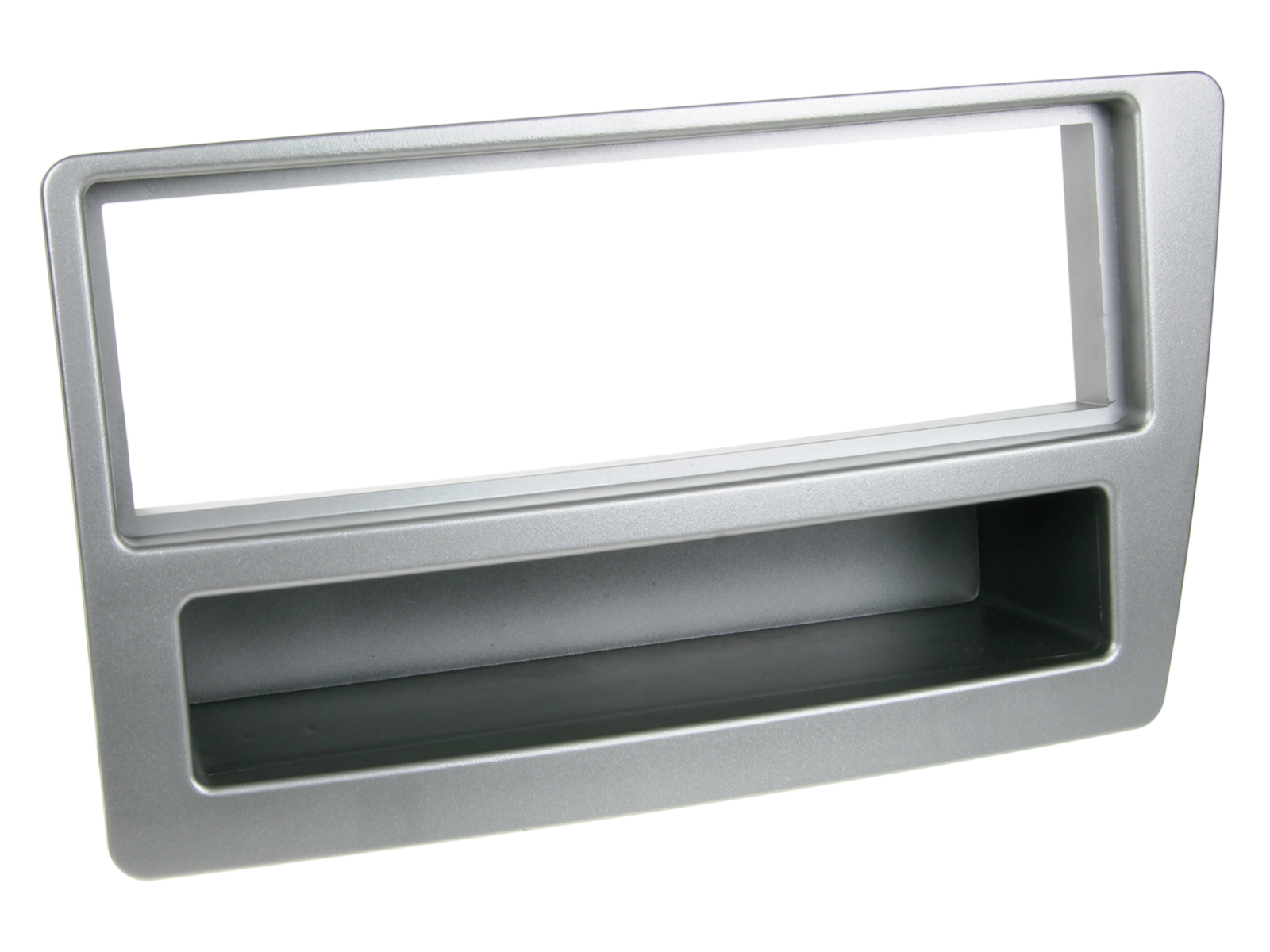 ACV 1-DIN facia plate with pocket Honda Civic 01/2004   silver 100631 281130-02