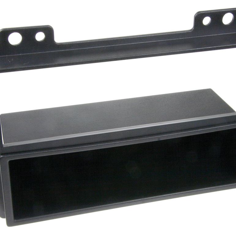 ACV 2-DIN facia plate with pocket Fiesta / Fusion  2005 black 100607 281114-06