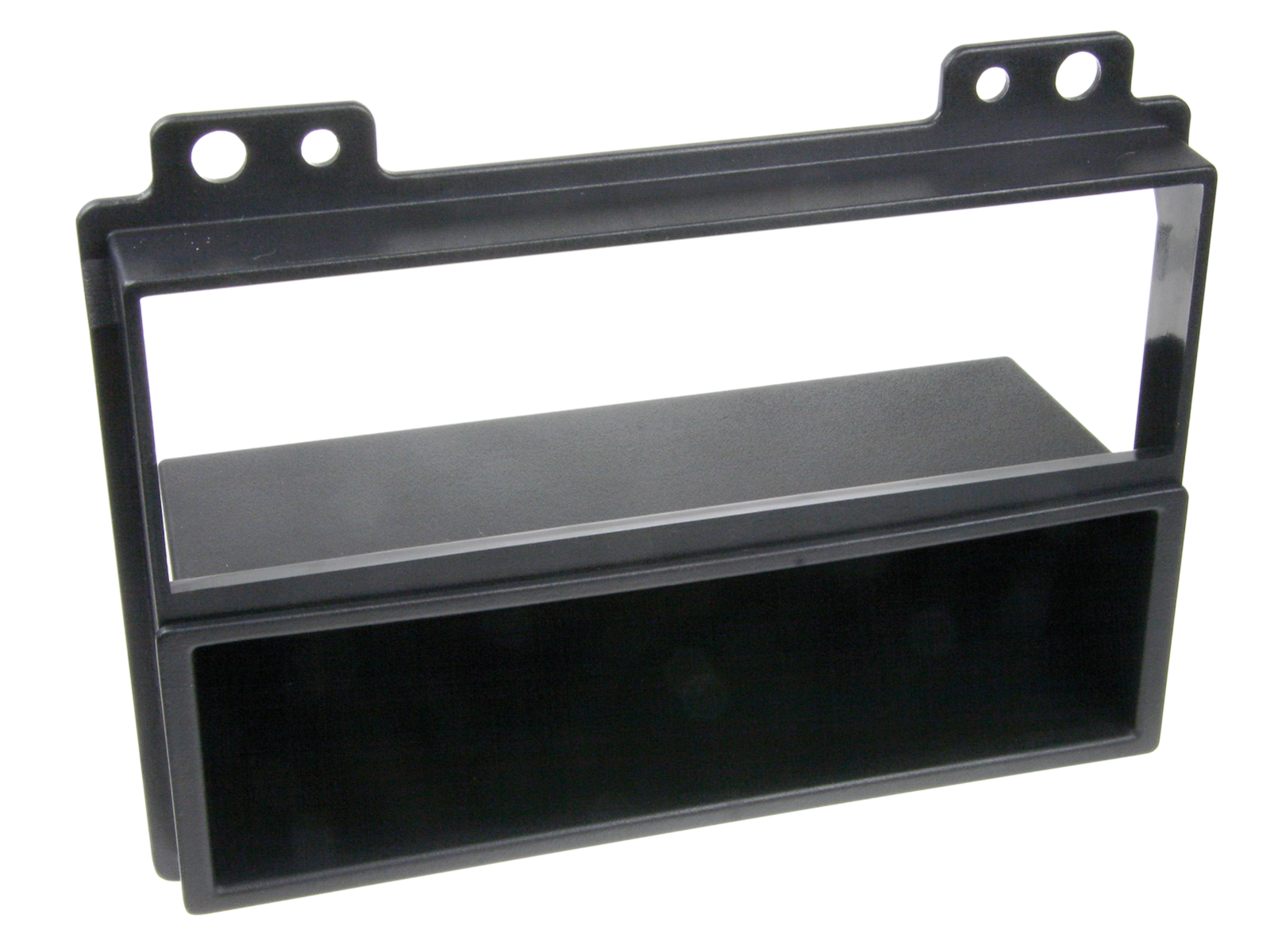 ACV 2-DIN facia plate with pocket Fiesta / Fusion  2005 black 100607 281114-06