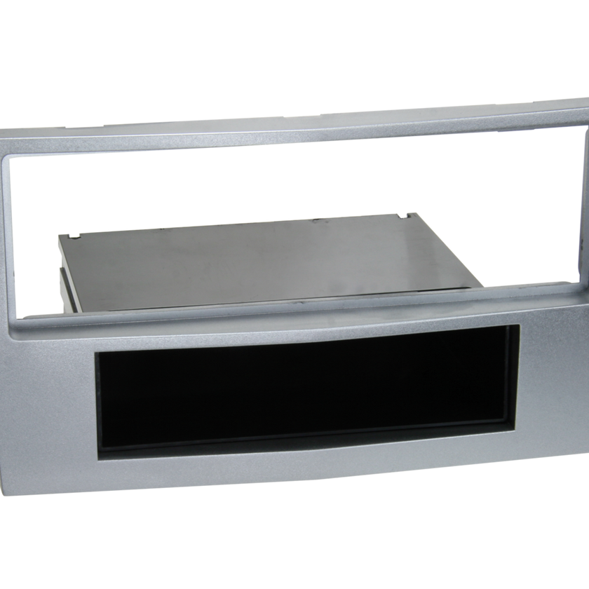 ACV 1-DIN Installation Panel, Opel Silver 100633 281230-24-4