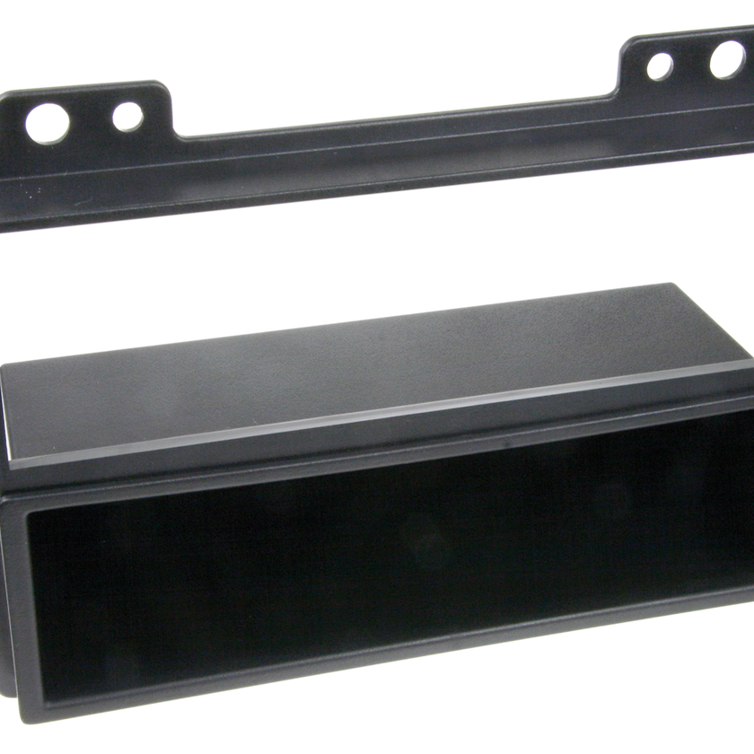 ACV 2-DIN facia plate with pocket Citroen / Fiat / Peugeot black 100672 281094-18