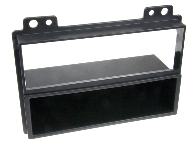 ACV 2-DIN facia plate with pocket Citroen / Fiat / Peugeot black 100672 281094-18