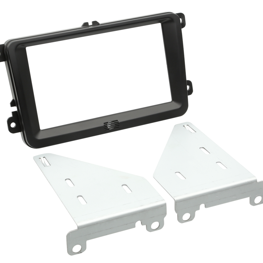 ACV 2-DIN Asennuspaneeli Seat / Skoda / VW black 100803 381320-30-1