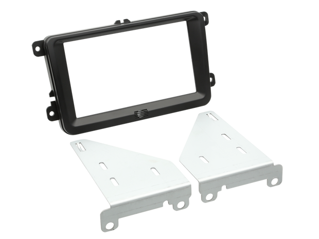 ACV 2-DIN Asennuspaneeli Seat / Skoda / VW black 100803 381320-30-1