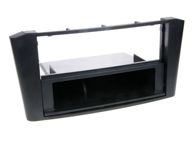 ACV 2-DIN asennuspaneeli Toyota Avensis T25 2003 - 2009, Musta 100741 281300-06