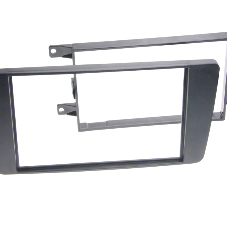 ACV 2-DIN facia plate Skoda Octavia II 2004 - 2013 black 100915 281340-05