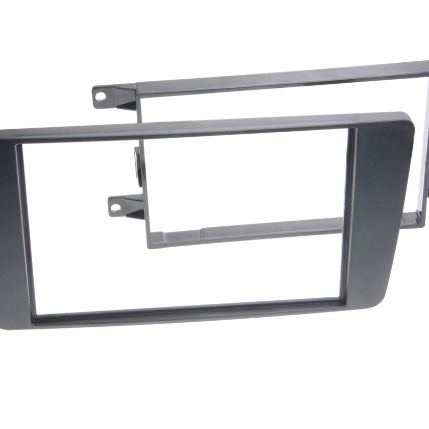 ACV 2-DIN facia plate Skoda Octavia II 2004 - 2013 black 100915 281340-05