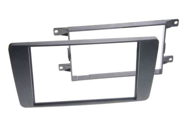 ACV 2-DIN facia plate Skoda Octavia II 2004 - 2013 black 100915 281340-05