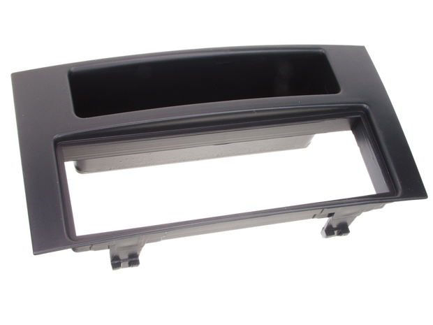 ACV 1-DIN facia plate with pocket VW Touareg / T5 black 100623 281320-11
