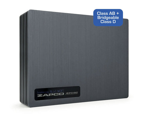 Zapco HB 810 II 8AD 10-kanavainen DSP-vahvistin /8-kanavainen vahvistin.