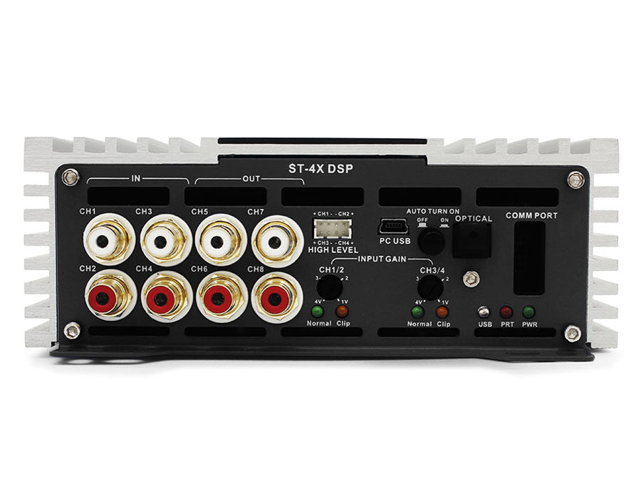 Zapco ST-4X DSP III 8-Channel DSP / 4-Channel SQ Class AB Amplifier