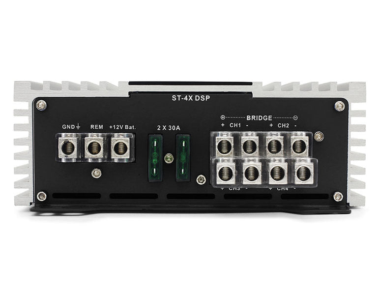 Zapco ST-4X DSP III 8-Channel DSP / 4-Channel SQ Class AB Amplifier