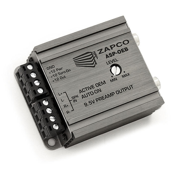 Zapco ASP-OEB 2-Channel OEM Adapter, 9.5V Preamp Output
