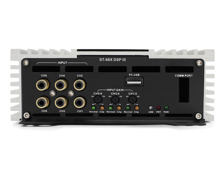 Zapco ST-68X DSP III 8-kanavainen DSP / 4-kanavainen Plug & Play Vahvistin