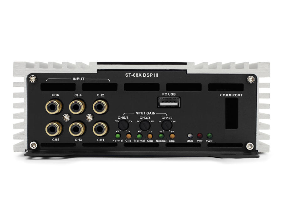 Zapco ST-68X DSP III 8-kanavainen DSP / 4-kanavainen Plug & Play Vahvistin
