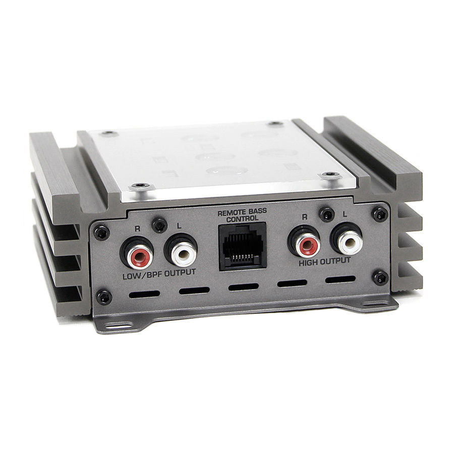 Zapco ASP-X2 elektroninen jakosuodin - 2-tie, 9,5 V RMS
