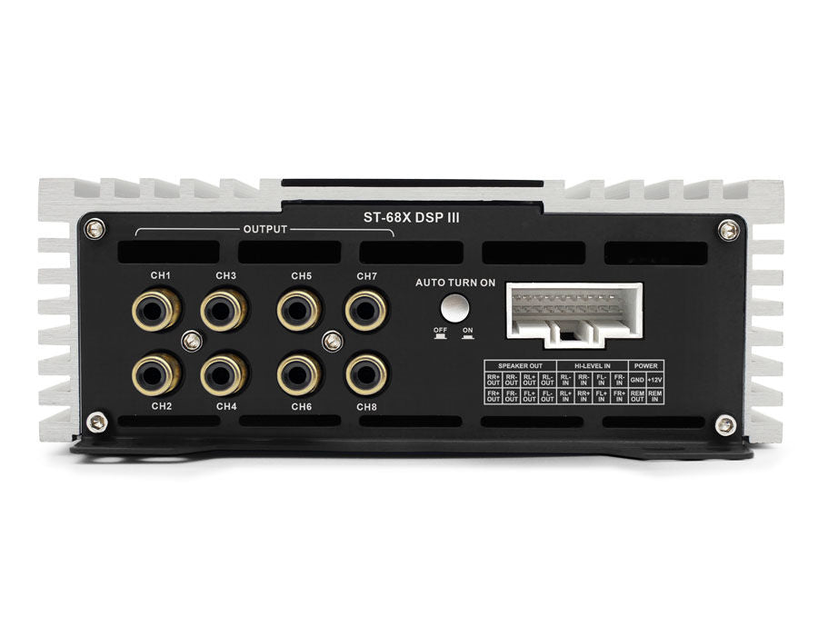 Zapco ST-68X DSP III 8-kanavainen DSP / 4-kanavainen Plug & Play Vahvistin