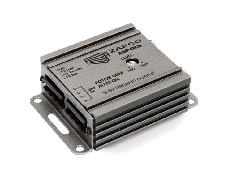 Zapco ASP-OEB 2-Channel OEM Adapter, 9.5V Preamp Output