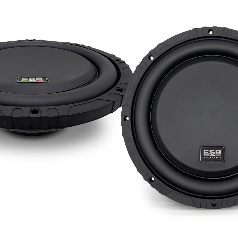 ESB Audio 1.10SD2 10"/250mm Shallow Subwoofer (2+2 Ohm DVC)