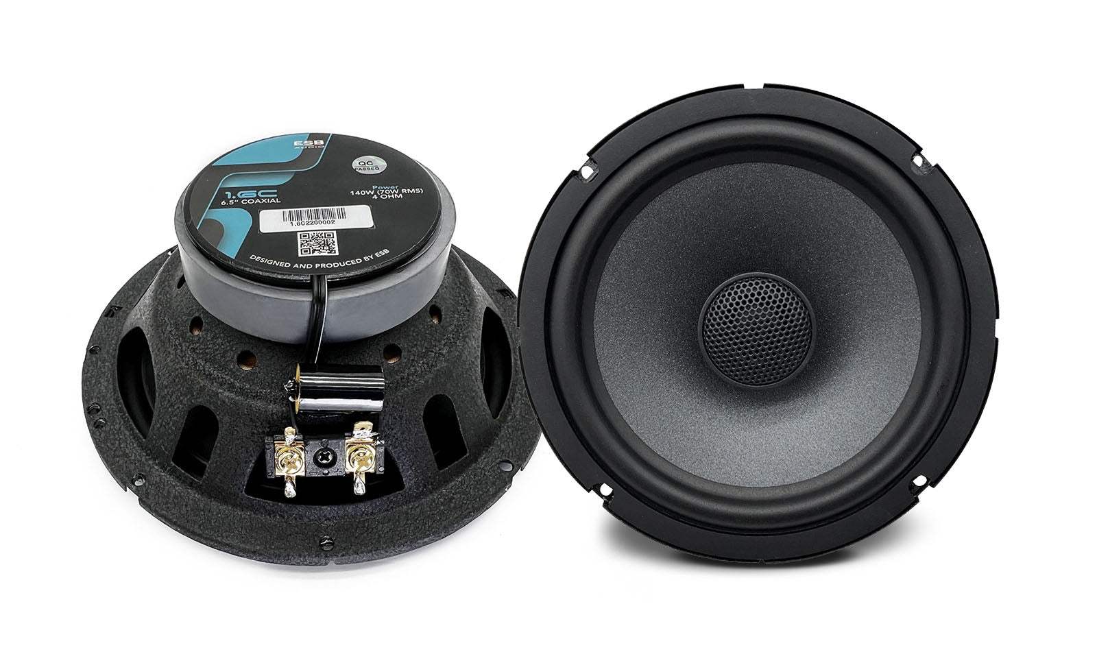 ESB Audio 1.6C 2-tie koaksiaalinen kaiutin 165mm silk dome pari