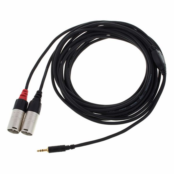 Cordial CFY WMM LONG 3.5mm Stereo to 2xXLR Male Breakout Cable