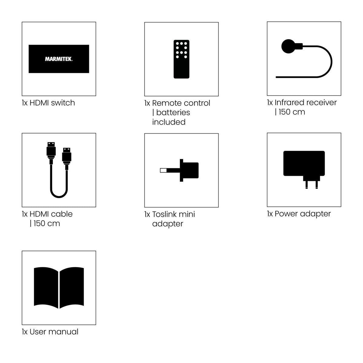 Marmitek Connect 621 UHD 2.0 HDMI-Kytkin