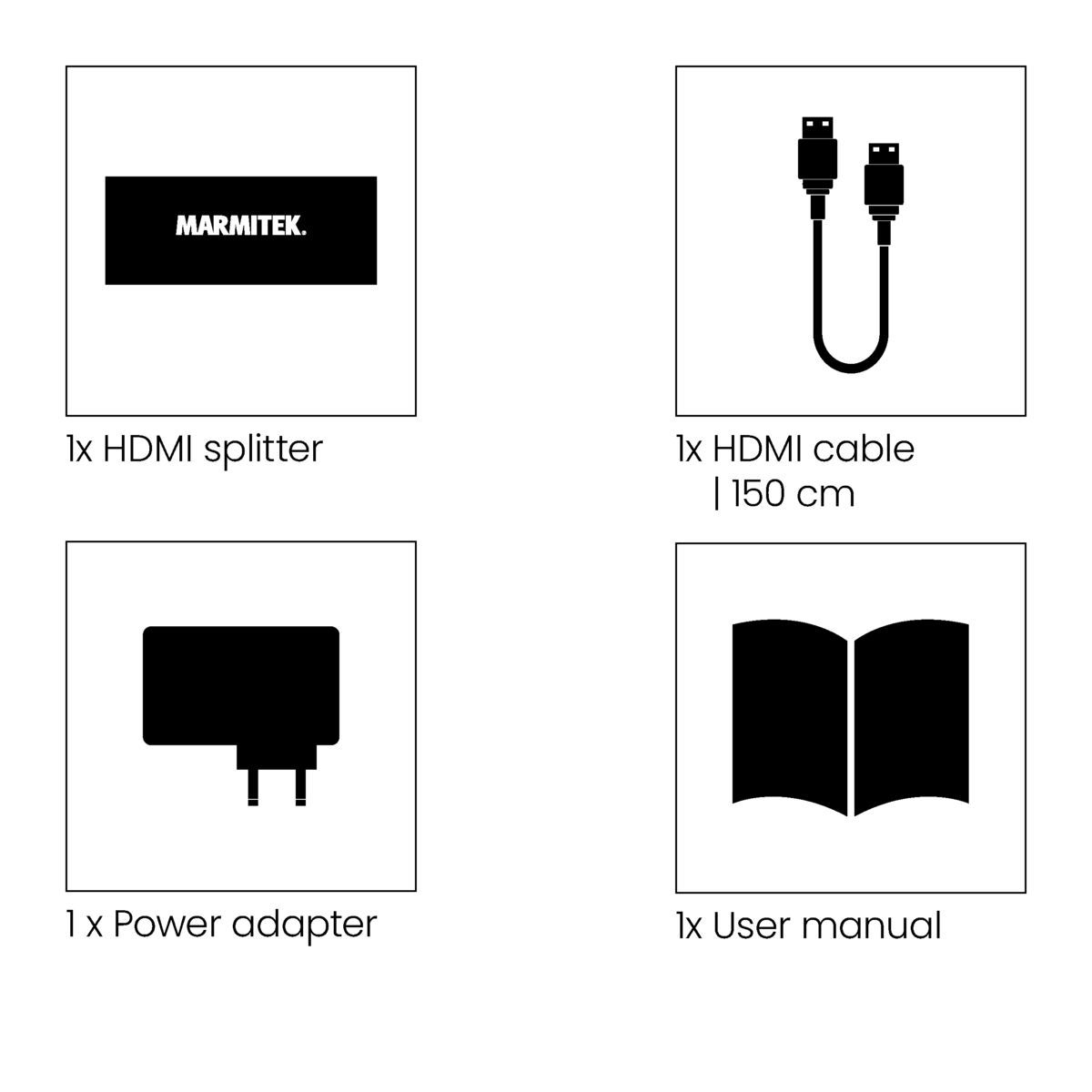 Marmitek Split 612 UHD 2.0 HDMI-jakaja