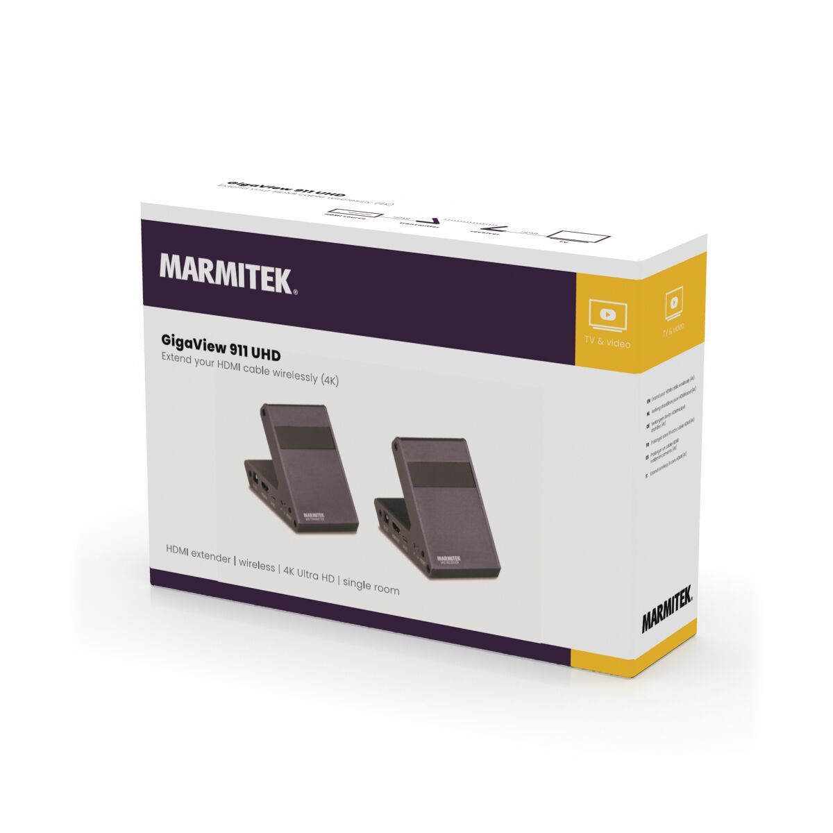 Marmitek GigaView 911 UHD Wireless HDMI Link 4K Ultra HD