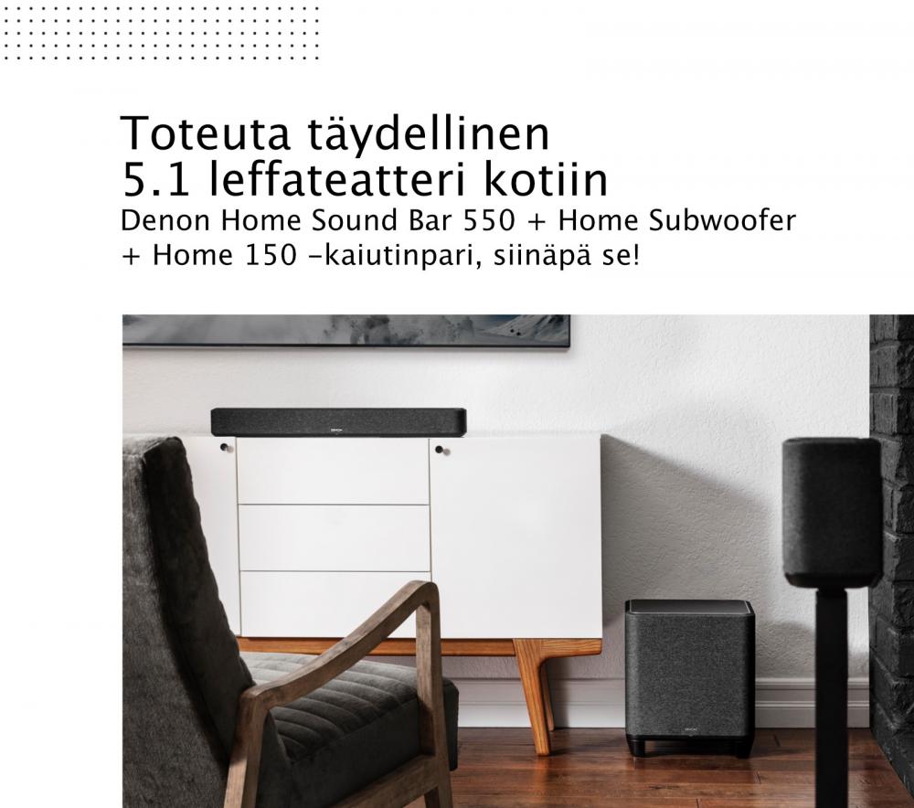 Denon Home Subwoofer langaton subwoofer