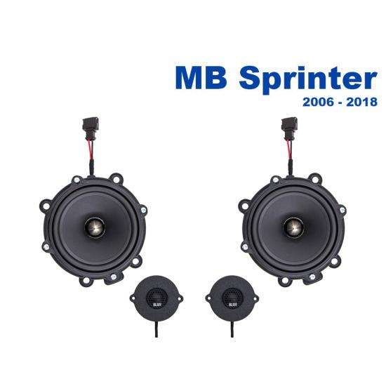 BLAM 130RFS-W906 5,25" 2-tie Erillissarja Mercedes-Benz Sprinter W906 (pari)