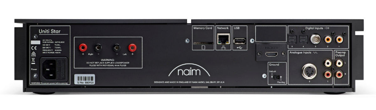 Naim Uniti Star yhdistelmävahvistin