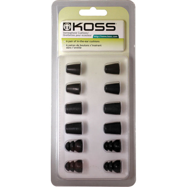 Koss vaihtotulpat Plug ja Spark Plug kuulokkeille