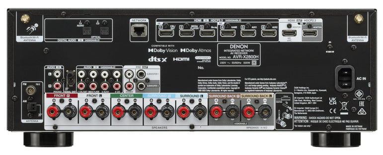 Denon AVR-X2800H AV Receiver