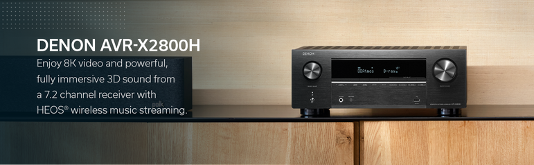 Denon AVR-X2800H AV Receiver