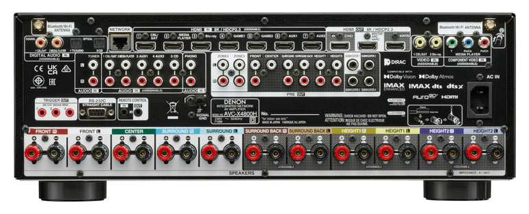 Denon AVC-X4800H 9.4-kanavainen AV-vahvistin
