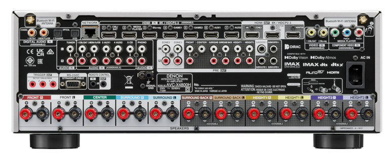 Denon AVC-X4800H 9.4-kanavainen AV-vahvistin