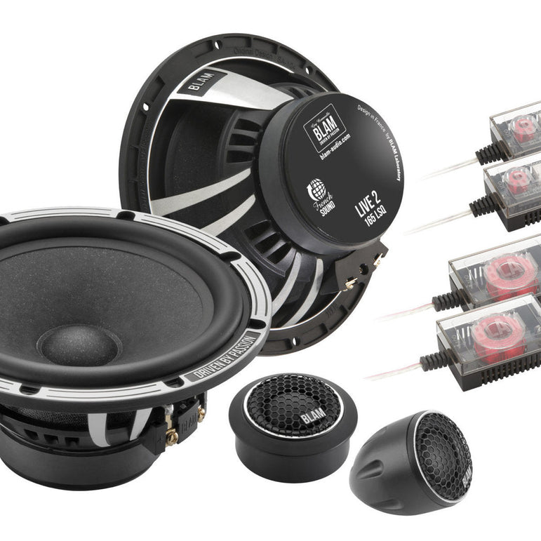 BLAM Live 165 LSQ 6.5" Component Speaker System 80W RMS
