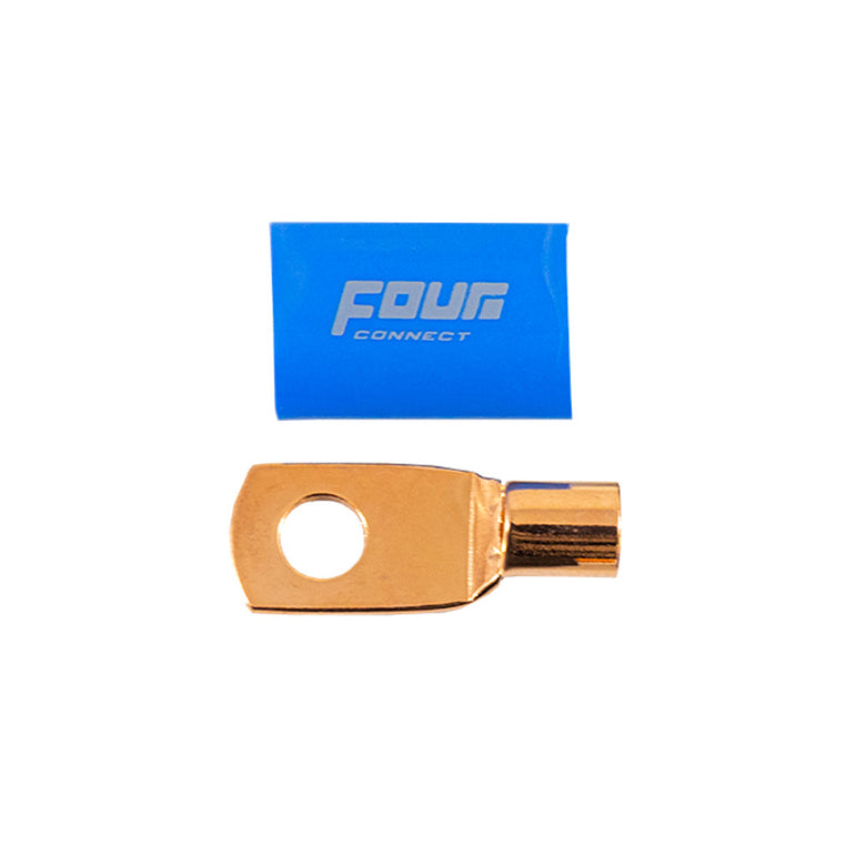 FOUR Connect 4-690385 STAGE3 OFC M8 rengasliitin 20mm2, 1 kpl sininen