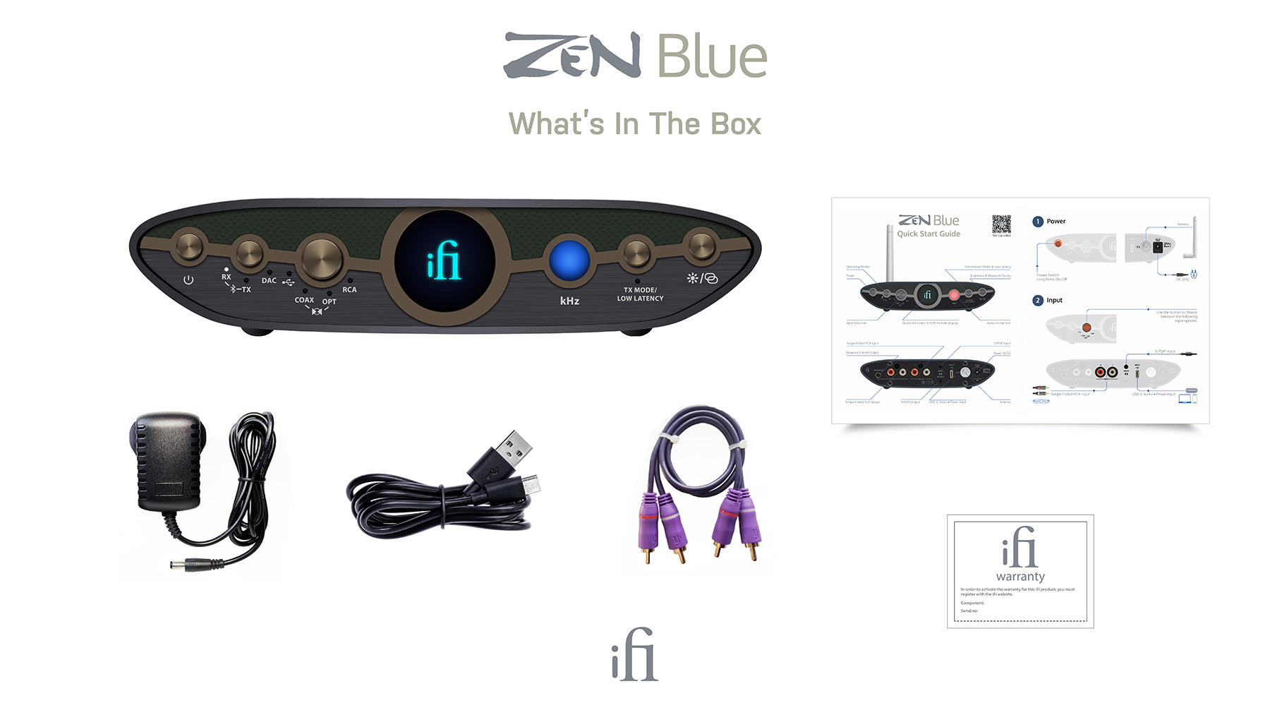 iFi Zen Blue 3 Bluetooth Transmitter/Receiver