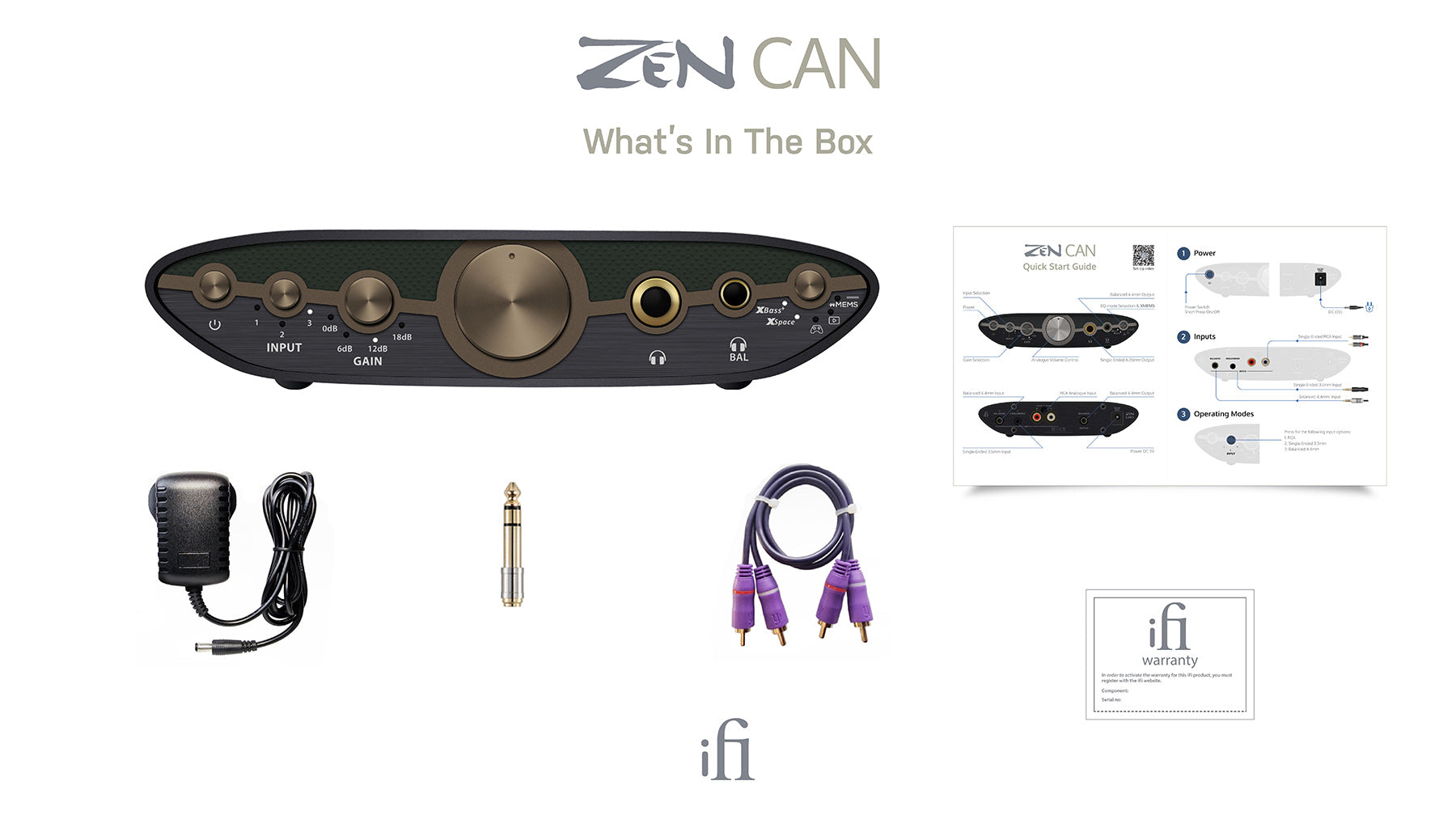iFi ZEN CAN 3 Headphone Amplifier