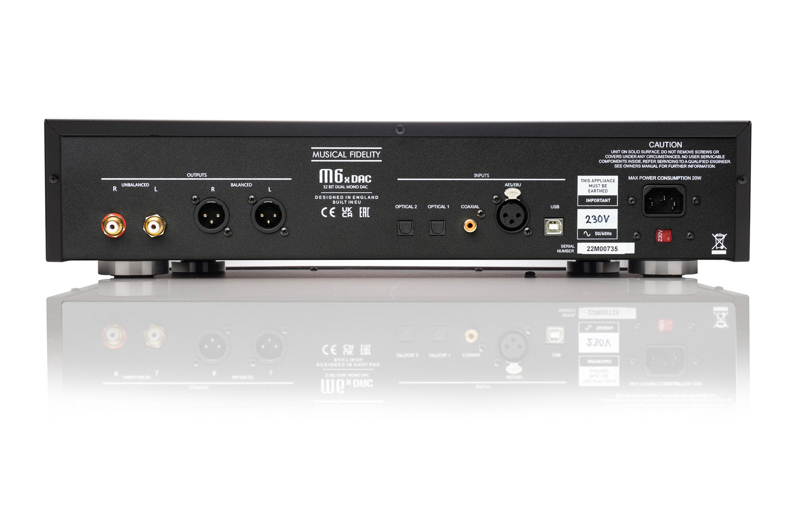 Musical Fidelity M6xDAC DA converter, trade-in unit