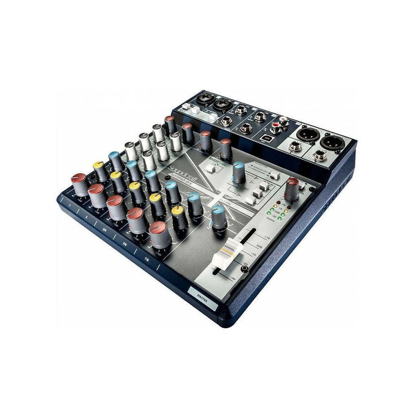 Soundcraft Notepad-8FX analogimikseri 8-kanavainen USB-äänikortti