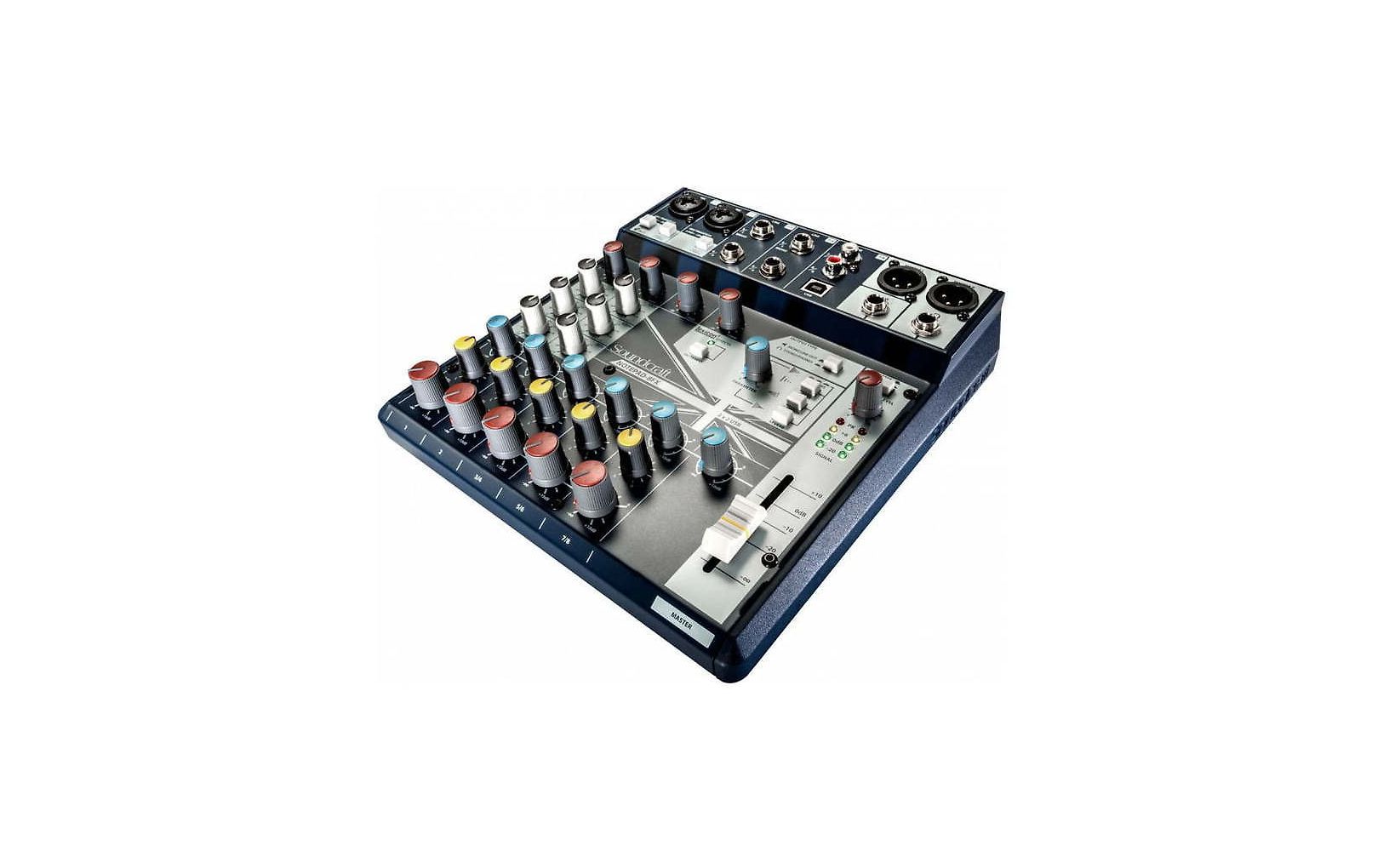 Soundcraft Notepad-8FX analogimikseri 8-kanavainen USB-äänikortti