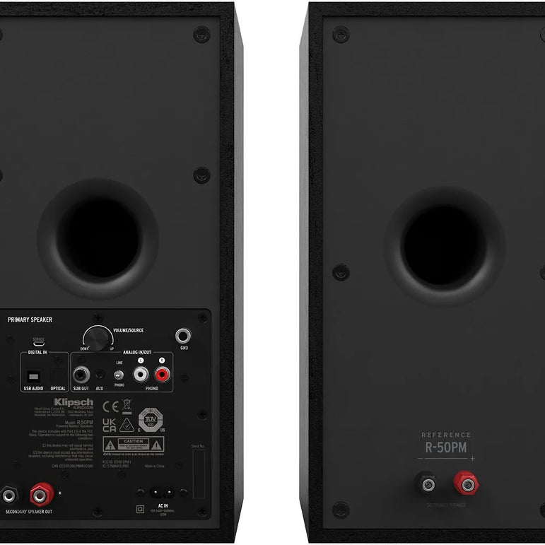Klipsch R-50PM Active Speaker Pair