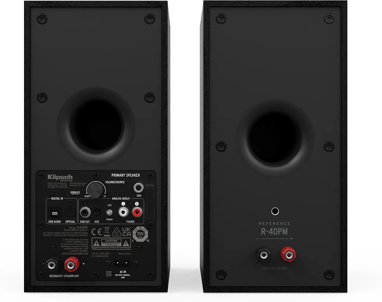 Klipsch R-40PM Powered Speaker Pair