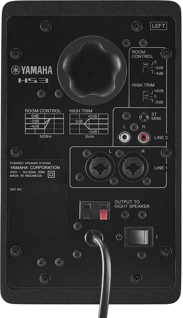 Yamaha HS3 aktiivikaiutinpari