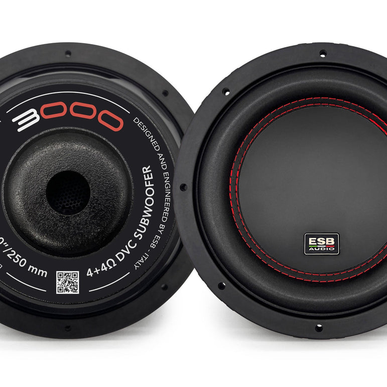 ESB Audio 3.10D4 10"/250 mm Subwoofer (4+4 Ohm DVC)