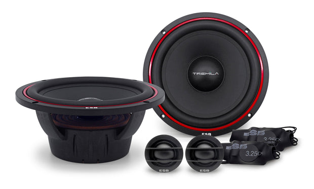 ESB Audio 3.6K2X 2-tie kaiutinjärjestelmä 165mm + 25mm + jakosuodin