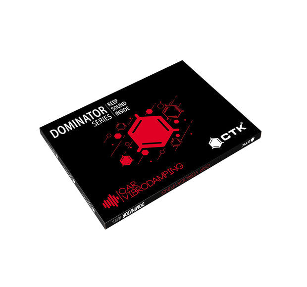 CTK Dominator Vaimennusmatto 3.0mm - 12kpl 370x500mm (2.22m²)