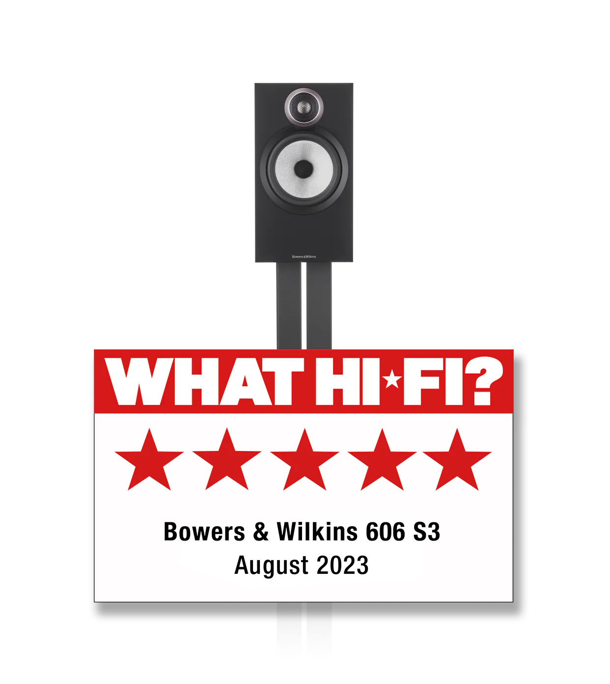 Bowers & Wilkins 606 S3 Stand-mount Speaker Pair